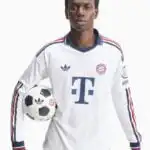 Tricou cu maneci lungi adidas Originals FC Bayern 26/27 Away Authentic - Alb (PSH-KE8583-P) Tricouri