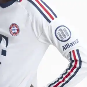 Tricou cu maneci lungi adidas Originals FC Bayern 26/27 Away Authentic - Alb (PSH-KE8583-P) Tricouri