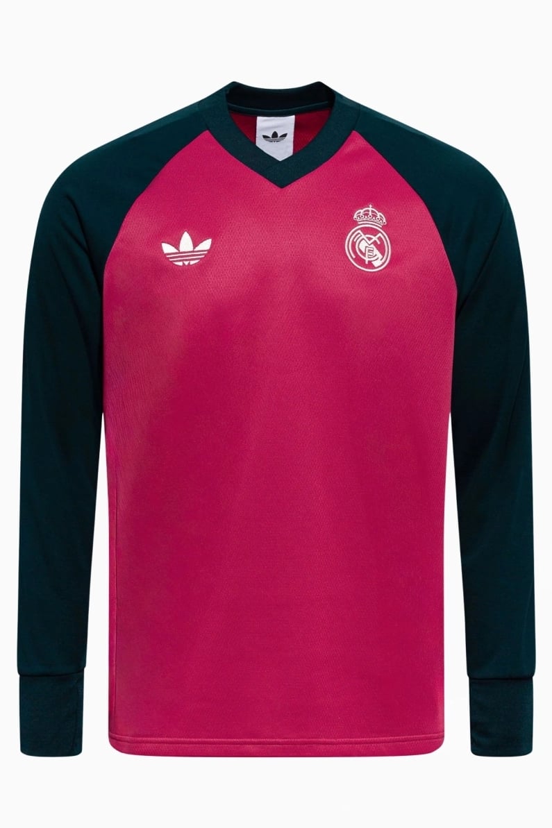 Tricou cu maneci lungi adidas Originals Real Madrid 26/27 Pre-Match - Roz