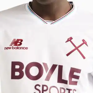 Tricou New Balance West Ham United F.C. 26/27 Away Replica - Alb (PSH-MT6288LA_AWY-P) Tricouri
