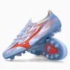 Ghete de fotbal Mizuno Alpha III Japan FG - Argint