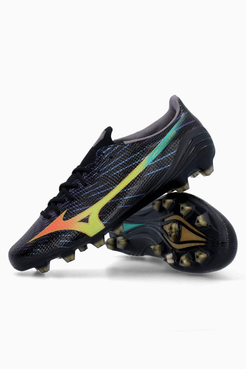 Ghete de fotbal Mizuno Alpha III Elite FG - Negru