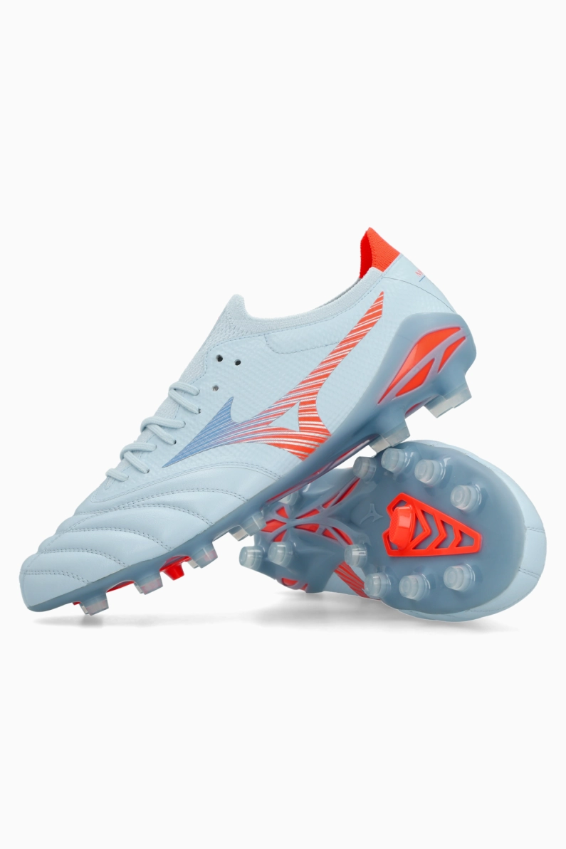 Ghete de fotbal Mizuno Morelia Neo V Beta Elite FG - Albastru