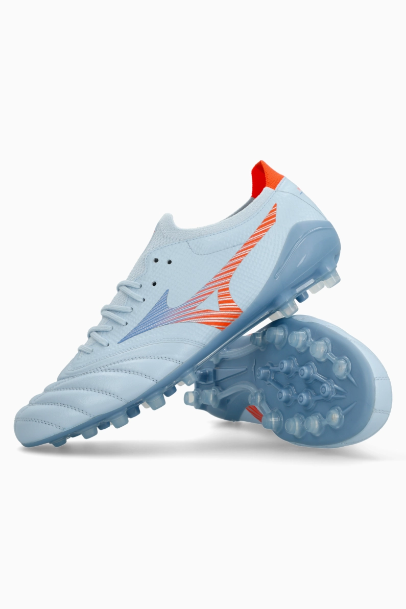 Ghete de fotbal Mizuno Morelia Neo V Beta Elite AG - Albastru