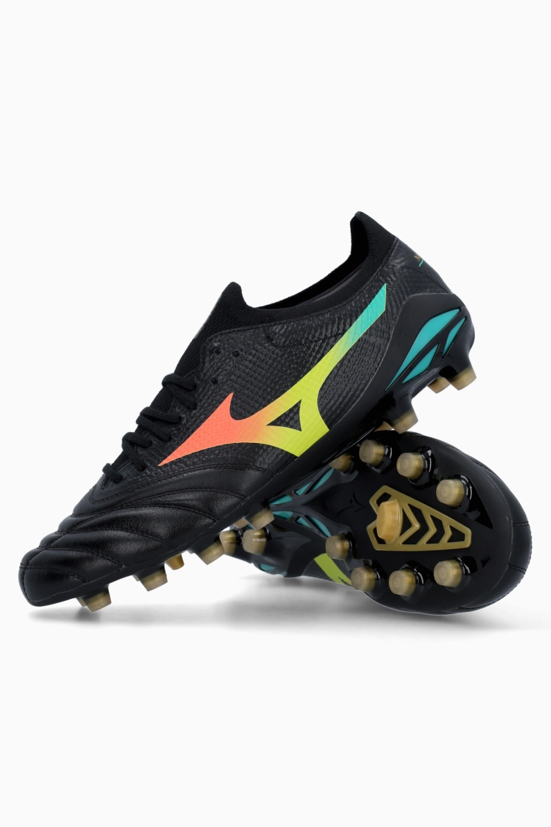 Ghete de fotbal Mizuno Morelia V Pro FG - Negru