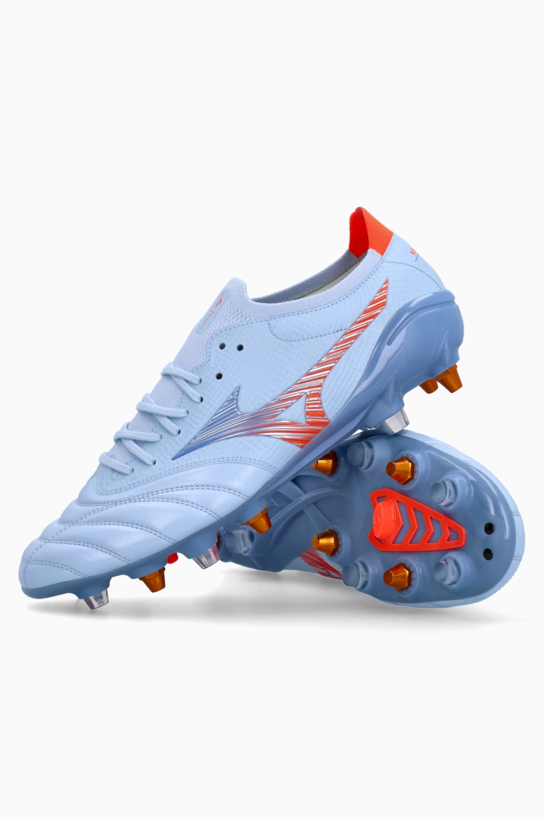 Ghete de fotbal Mizuno Morelia Neo V Beta Japan Mix - Albastru