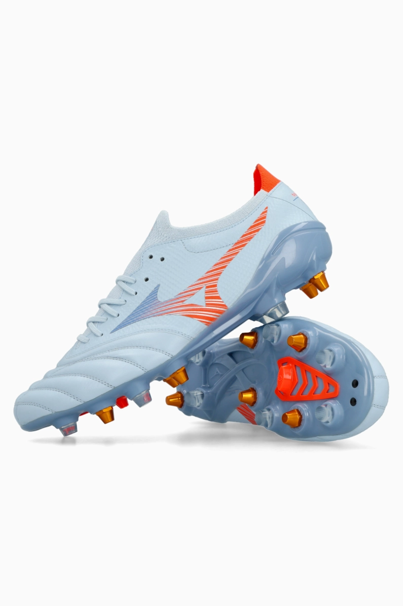 Ghete de fotbal Mizuno Morelia Neo V Beta Elite Mix - Albastru