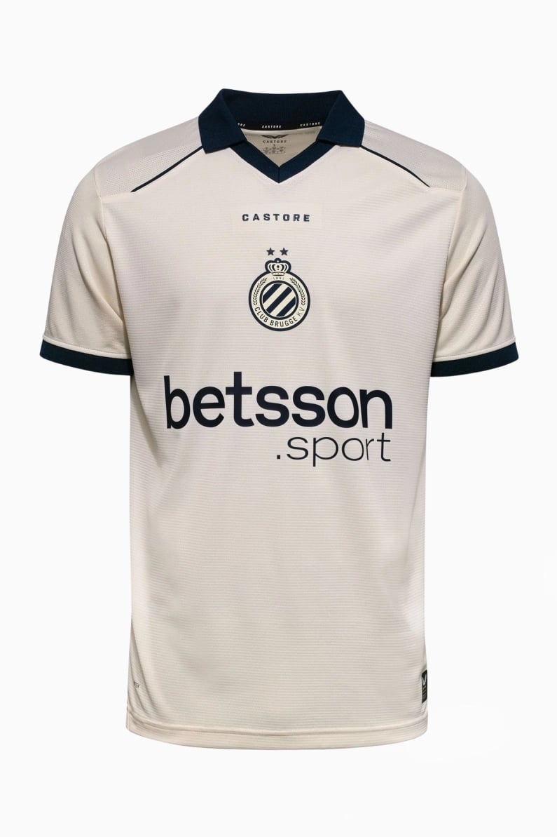 Tricou Castore Club Brugge 26/27 Away - Bej