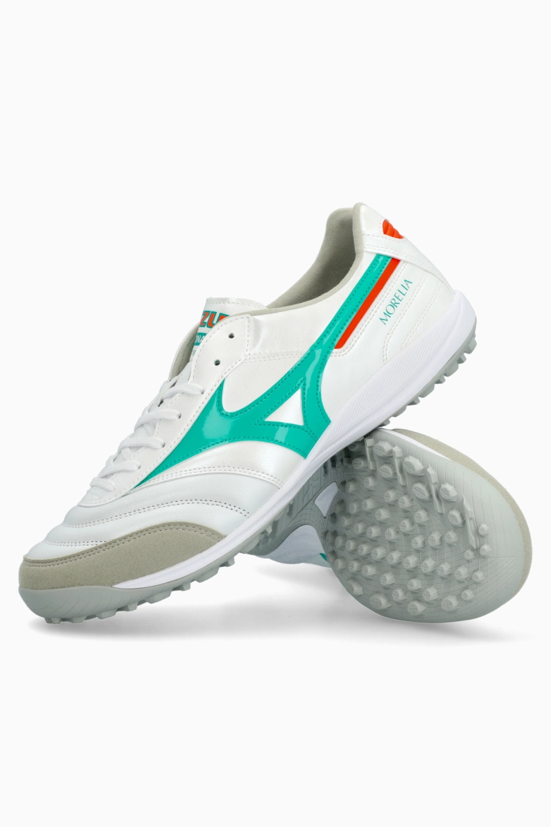 Ghete de fotbal Mizuno Morelia Sala Elite TF - Alb