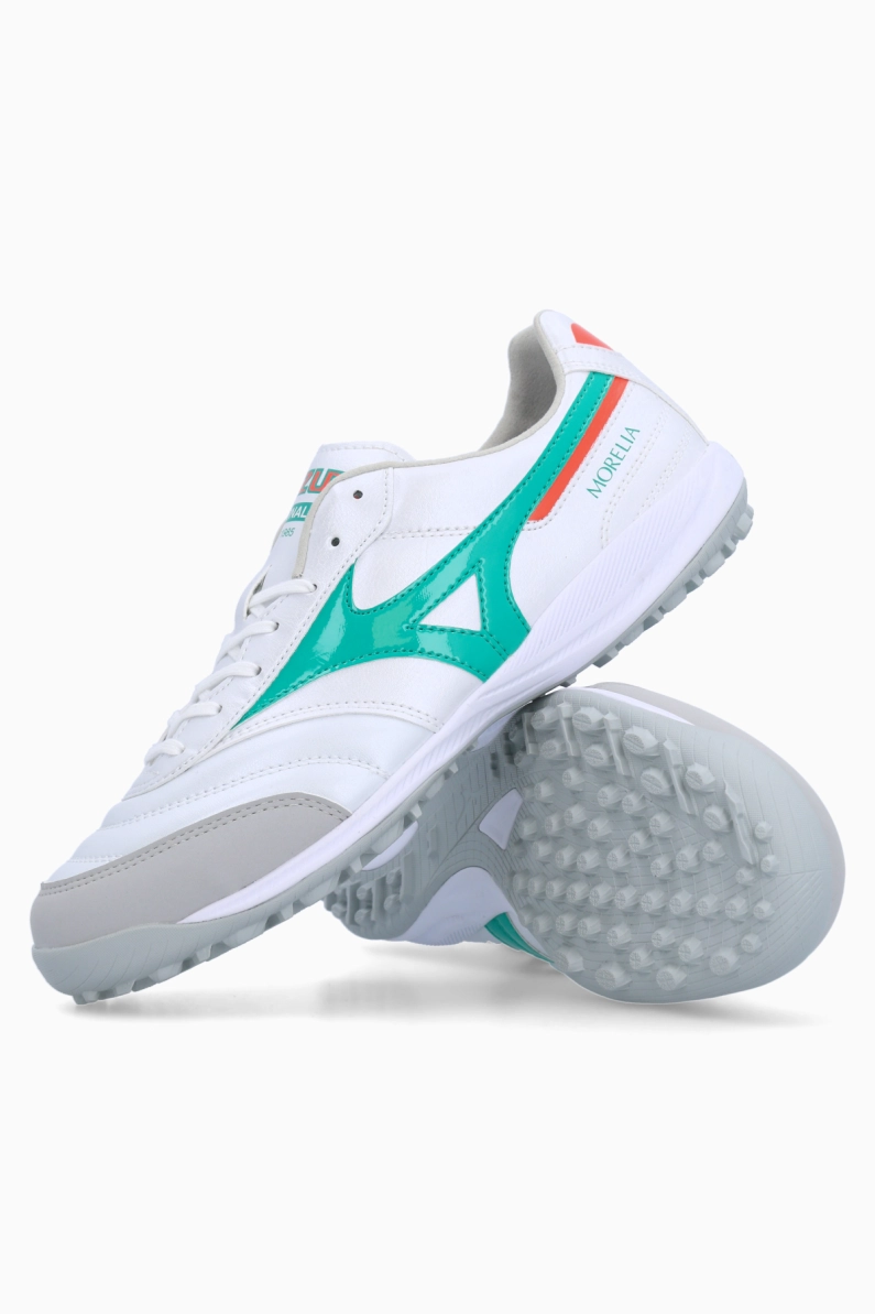 Ghete de fotbal Mizuno Morelia Sala Pro TF - Alb
