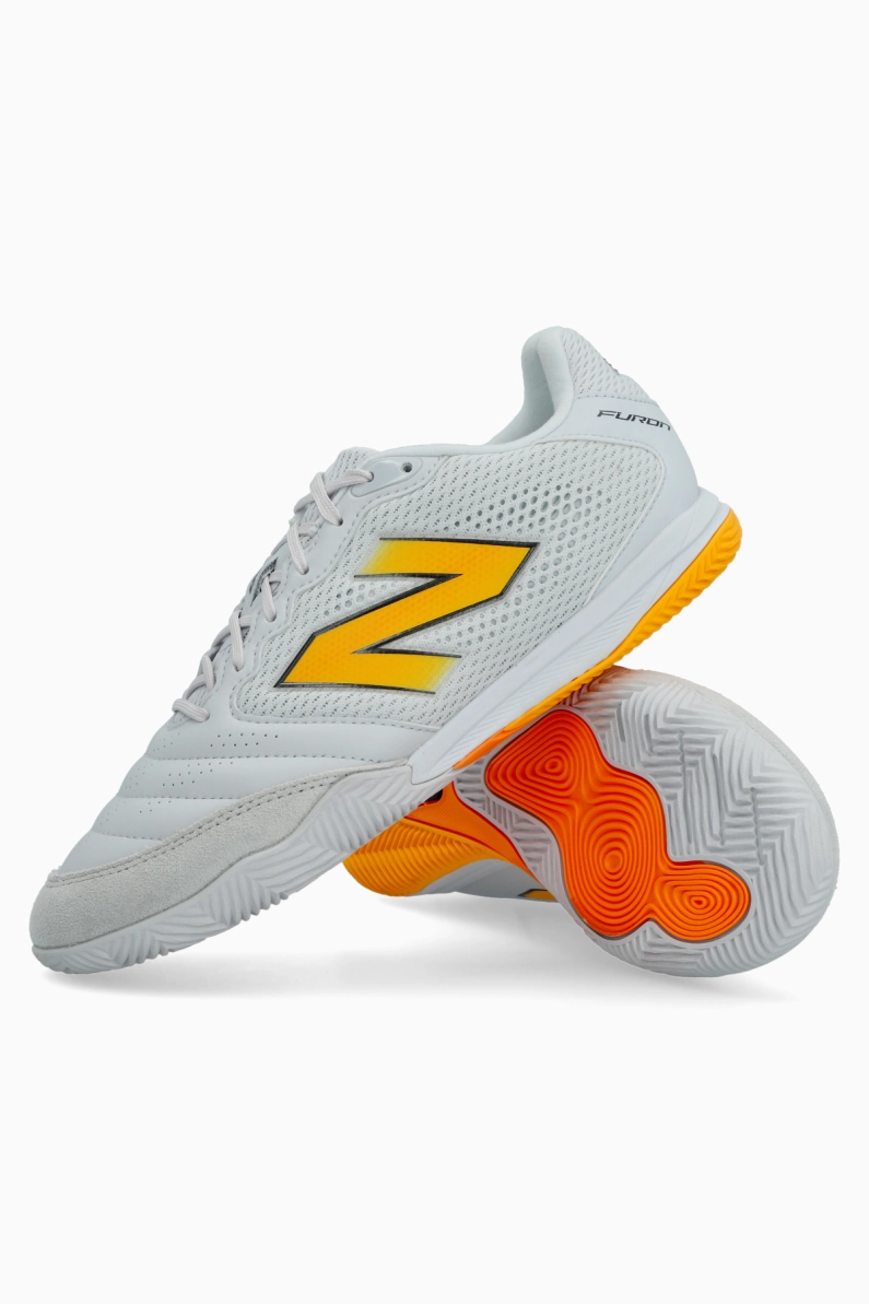 Ghete de fotbal New Balance Furon V9 Pro IN - Gri